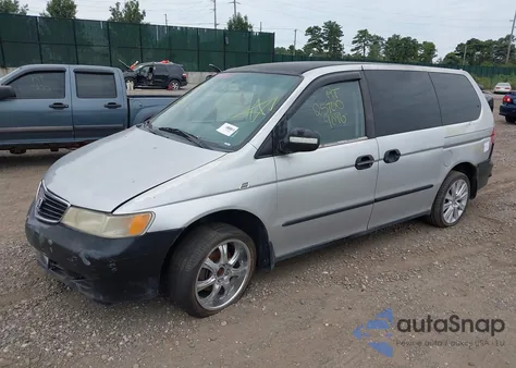 2001 Honda Odyssey Lx z USA, uszkodzony, nr VIN 2HKRL18571H517451